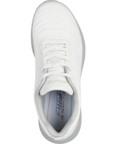 SNEAKERS CASUAL UOMO SKECHERS BOBS FLEX 117731 BIANCO BLANCO SNEAKERS CASUAL UOMO SKECHERS BOBS FLEX 117731 BIANCO BLANCO