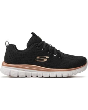 SKECHERS ZAPATILLAS 12615 NEGRO