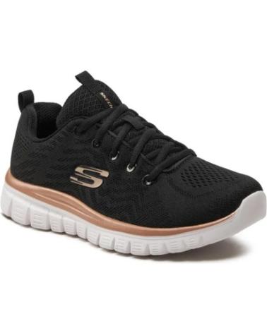 SKECHERS ZAPATILLAS 12615 NEGRO