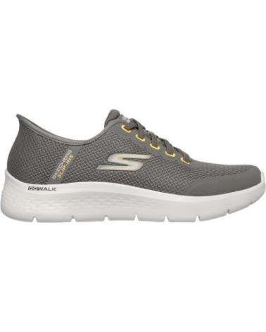 SKECHERS GO WALK ARCH FIT 216332 TÊNIS CINZA NEGRO