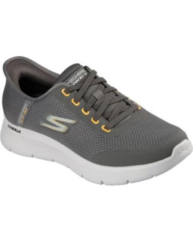 SKECHERS GO WALK ARCH FIT 216332 TÊNIS CINZA NEGRO SKECHERS GO WALK ARCH FIT 216332 TÊNIS CINZA NEGRO