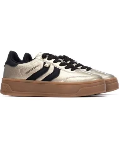 XTI ZAPATOS ZAPATOS MUJER ZAPATILLAS BAJAS MODELO 144585 COLOR O ORO