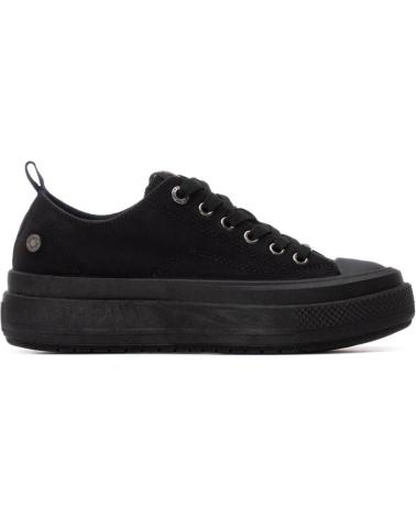 REFRESH 173073 SCHWARZ - PLATEAU-SNEAKER NEGRO