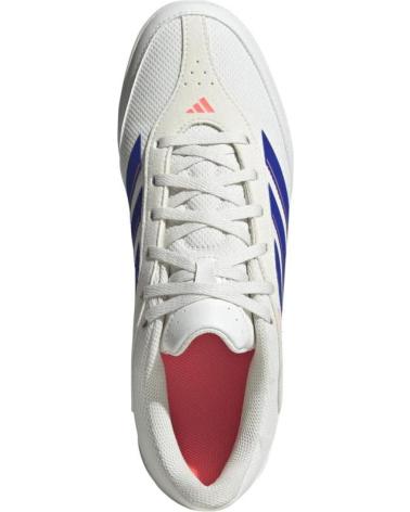 ADIDAS CHAUSSURE COPA INDOOR COURT C JR2891 BLANCHE RAYURES BLEUES DÉTAILS ROSES NAN