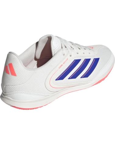 ADIDAS CHAUSSURE COPA INDOOR COURT C JR2891 BLANCHE RAYURES BLEUES DÉTAILS ROSES NAN
