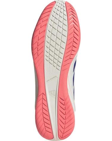 ADIDAS CHAUSSURE COPA INDOOR COURT C JR2891 BLANCHE RAYURES BLEUES DÉTAILS ROSES NAN