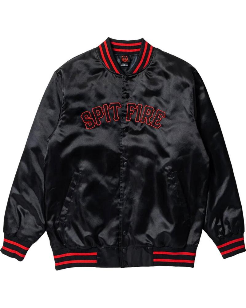 CASACO DESPORTIVO SPITFIRE SPITBALL PRETO VERMELHO NAN CASACO DESPORTIVO SPITFIRE SPITBALL PRETO VERMELHO NAN