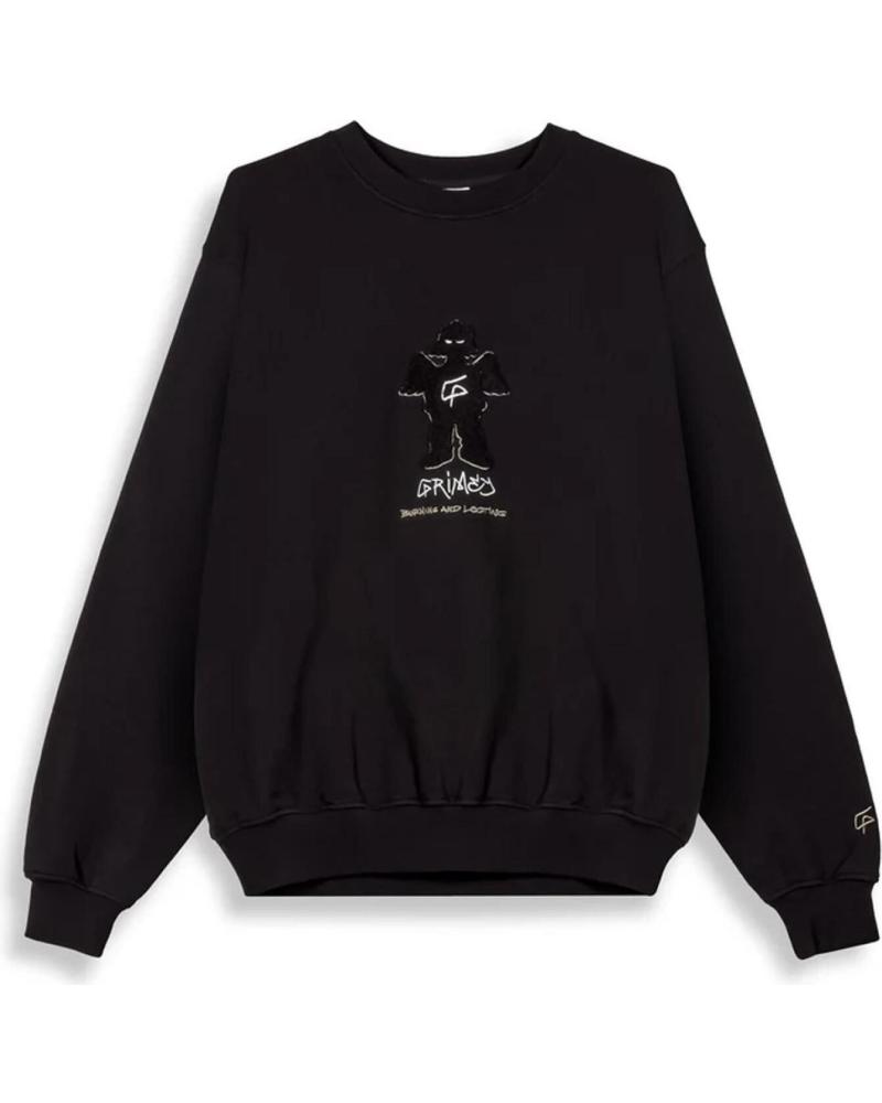 SWEAT-SHIRT GRIMEY THE SHELTER BOXY VINTAGE CREWNECK HEAVYWEIGHT TERRY NAN SWEAT-SHIRT GRIMEY THE SHELTER BOXY VINTAGE CREWNECK HEAVYWEIGHT TERRY NAN