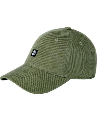 CASQUETTE ELEMENT ICON DAD CAP CORDUROY VERTE NAN