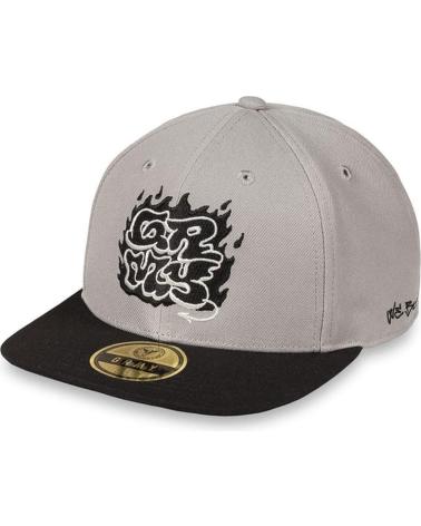 CASQUETTE GRIMEY THE SHELTER THROW UP FITTED GRISE NAN