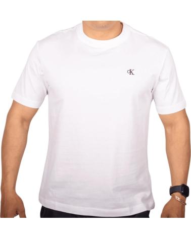 CALVIN KLEIN CAMISETA CON LOGO ESPALDA BLANCO