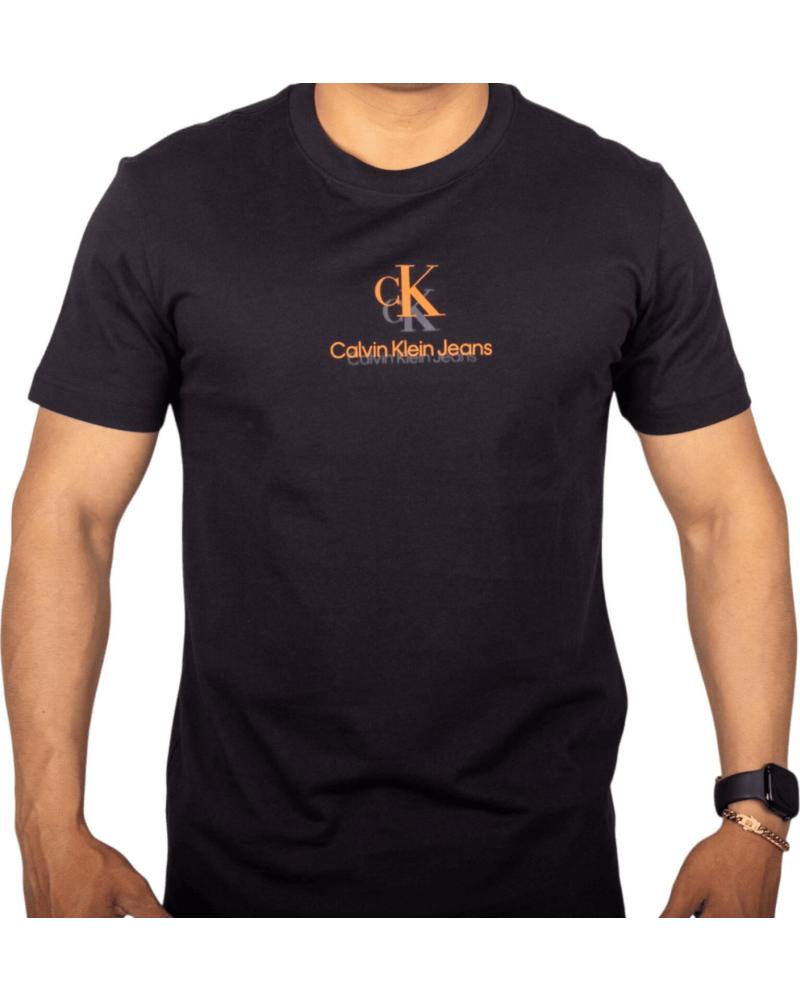 CALVIN KLEIN CAMISETA CON MONOGRAMA NEGRO