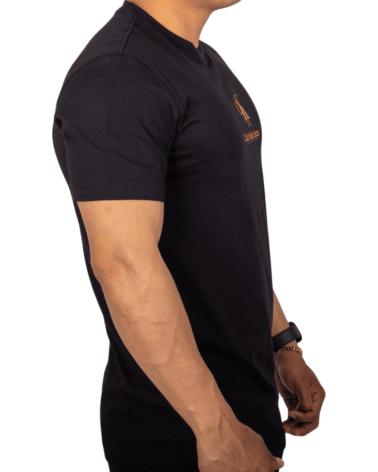 CALVIN KLEIN CAMISETA CON MONOGRAMA NEGRO