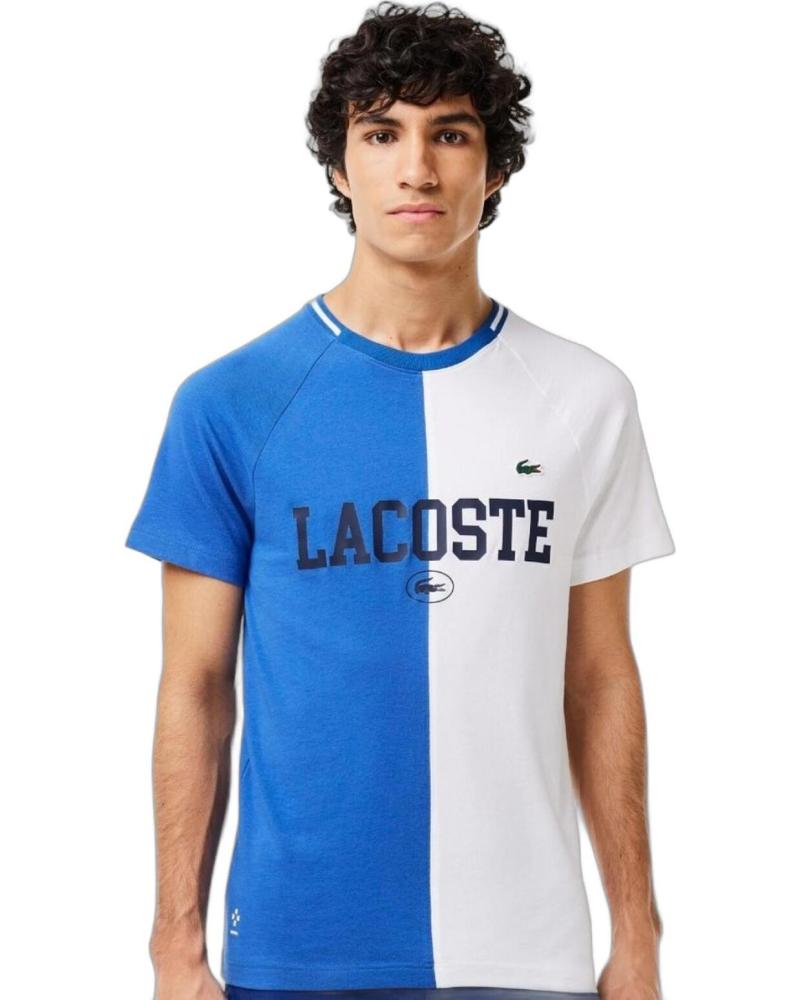 LACOSTE CAMISETA SPORT × MEDVEDED ULTRA-DRY AZUL LACOSTE CAMISETA SPORT × MEDVEDED ULTRA-DRY AZUL