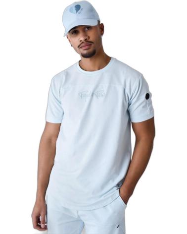 PROJECT X PARIS CAMISETA TECNICA CON RECORTES CELESTE