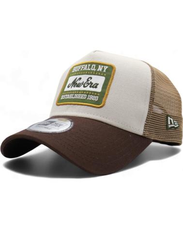 NEW ERA GORRA PATCH LONE DE ALGODON BEIG 9FORTY A-FRAME