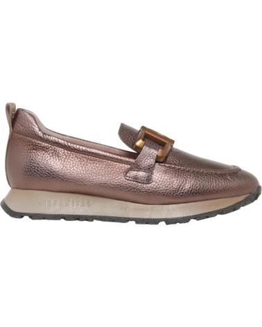 MOCASSINS HISPANITAS KANSAS HI254386 EM COURO COR TAUPE VARIOS COLORES