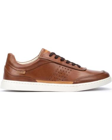 PIKOLINOS ALICANTE M2U LEATHER SNEAKERS IN BROWN MARRóN PIKOLINOS ALICANTE M2U LEATHER SNEAKERS IN BROWN MARRóN