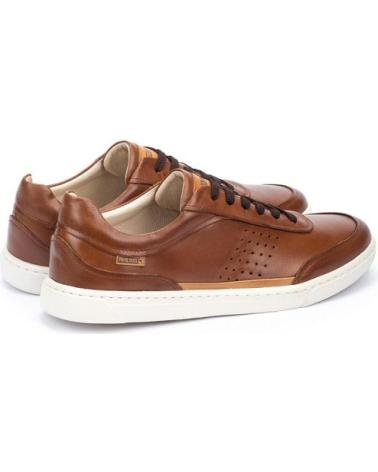 PIKOLINOS ALICANTE M2U LEATHER SNEAKERS IN BROWN MARRóN PIKOLINOS ALICANTE M2U LEATHER SNEAKERS IN BROWN MARRóN