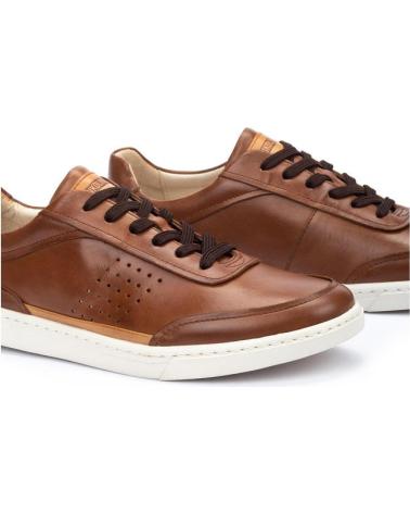 PIKOLINOS ALICANTE M2U LEATHER SNEAKERS IN BROWN MARRóN PIKOLINOS ALICANTE M2U LEATHER SNEAKERS IN BROWN MARRóN