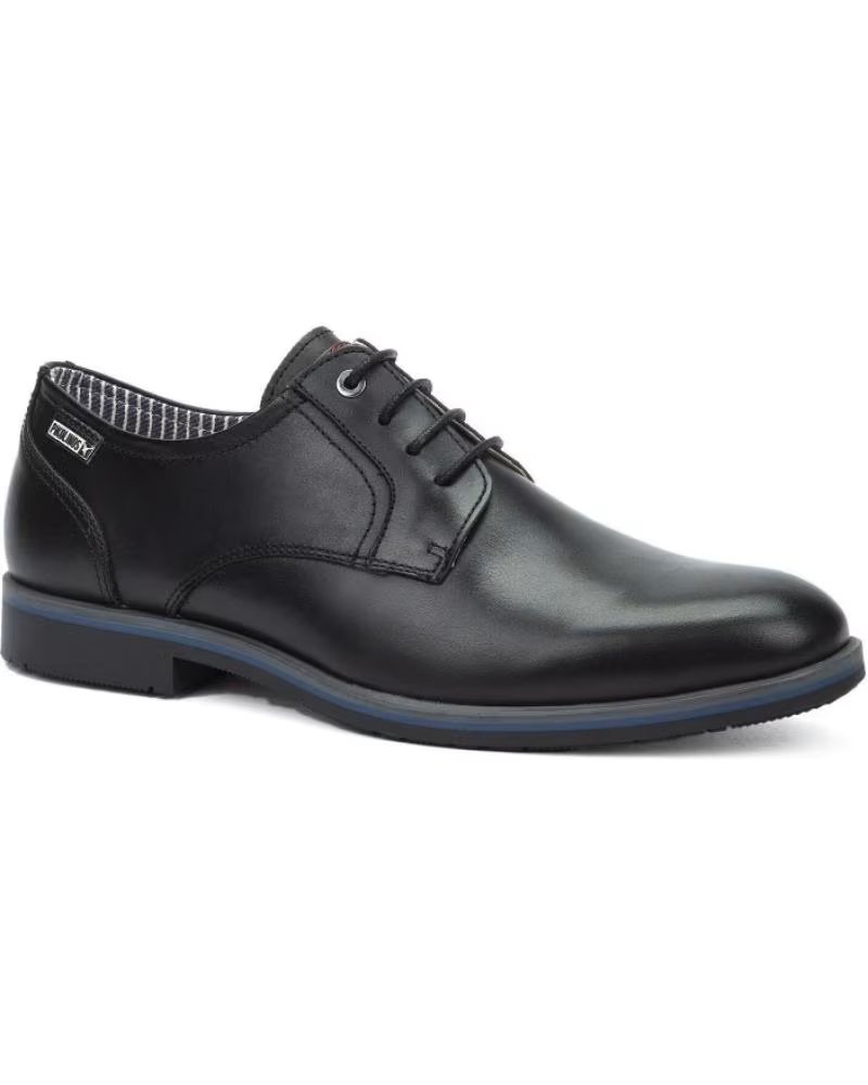 Zapatos-De-Hombre-PIKOLINOS-4130-ZAPATOS-CON-CORDONES-DE-HOMBRE-PIEL-NEGRO