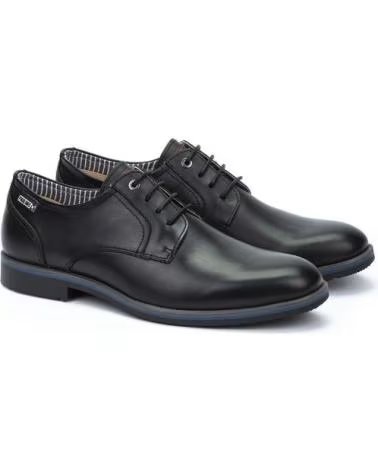 Zapatos-De-Hombre-PIKOLINOS-4130-ZAPATOS-CON-CORDONES-DE-HOMBRE-PIEL-NEGRO