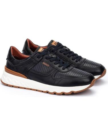 PIKOLINOS SNEAKERS ARANDA M8R IN PELLE NERA NEGRO PIKOLINOS SNEAKERS ARANDA M8R IN PELLE NERA NEGRO