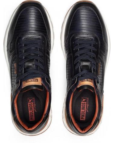 PIKOLINOS SNEAKERS ARANDA M8R IN PELLE NERA NEGRO PIKOLINOS SNEAKERS ARANDA M8R IN PELLE NERA NEGRO