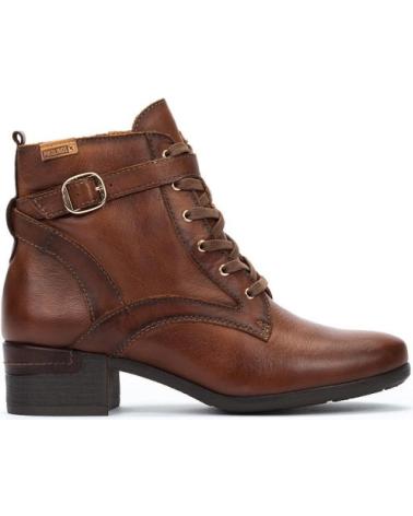 PIKOLINOS BOTINES DE TACÓN MÁLAGA W6W DE CUERO MARRÓN MARRóN PIKOLINOS BOTINES DE TACÓN MÁLAGA W6W DE CUERO MARRÓN MARRóN