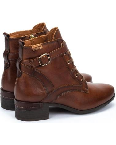 PIKOLINOS BOTINES DE TACÓN MÁLAGA W6W DE CUERO MARRÓN MARRóN PIKOLINOS BOTINES DE TACÓN MÁLAGA W6W DE CUERO MARRÓN MARRóN