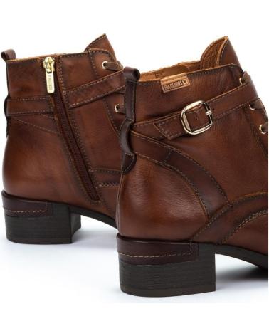 PIKOLINOS BOTINES DE TACÓN MÁLAGA W6W DE CUERO MARRÓN MARRóN PIKOLINOS BOTINES DE TACÓN MÁLAGA W6W DE CUERO MARRÓN MARRóN