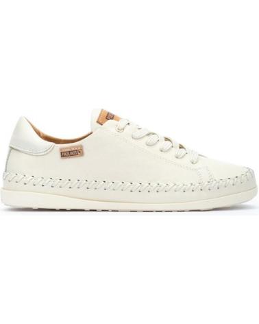 PIKOLINOS SOLLER W8B ZAPATILLAS CASUAL DE PIEL BEIGE PARA MUJER BEIGE