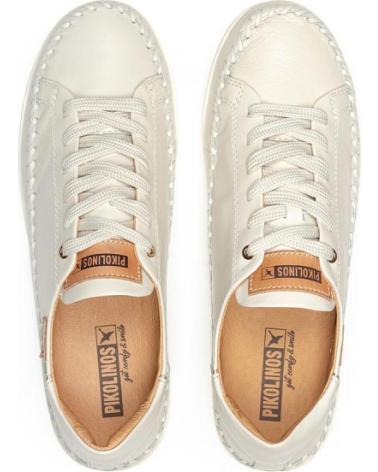 PIKOLINOS SOLLER W8B ZAPATILLAS CASUAL DE PIEL BEIGE PARA MUJER BEIGE PIKOLINOS SOLLER W8B ZAPATILLAS CASUAL DE PIEL BEIGE PARA MUJER BEIGE