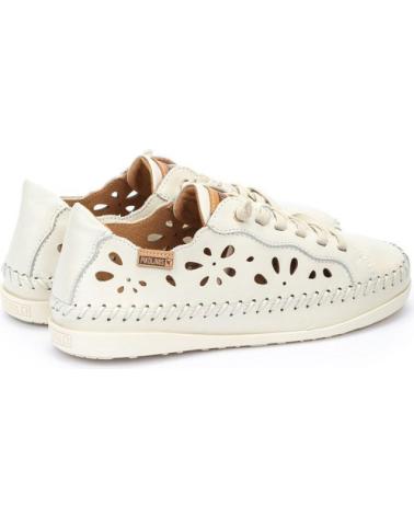 PIKOLINOS SOLLER W8B ZAPATILLAS CASUAL DE PIEL PERFORADA BEIGE PARA MUJER BEIGE PIKOLINOS SOLLER W8B ZAPATILLAS CASUAL DE PIEL PERFORADA BEIGE PARA MUJER BEIGE