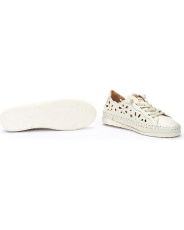 PIKOLINOS SOLLER W8B ZAPATILLAS CASUAL DE PIEL PERFORADA BEIGE PARA MUJER BEIGE PIKOLINOS SOLLER W8B ZAPATILLAS CASUAL DE PIEL PERFORADA BEIGE PARA MUJER BEIGE