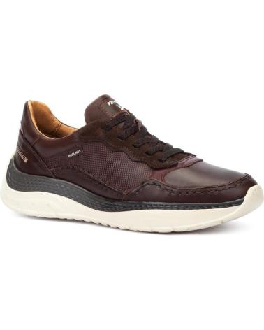 PIKOLINOS MOTRIL M2C BROWN LEATHER CASUAL SNEAKERS MARRóN