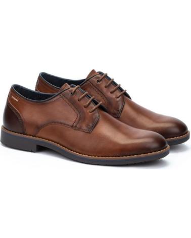 PIKOLINOS LEÓN M4V BROWN LACE-UP SHOES MARRóN PIKOLINOS LEÓN M4V BROWN LACE-UP SHOES MARRóN