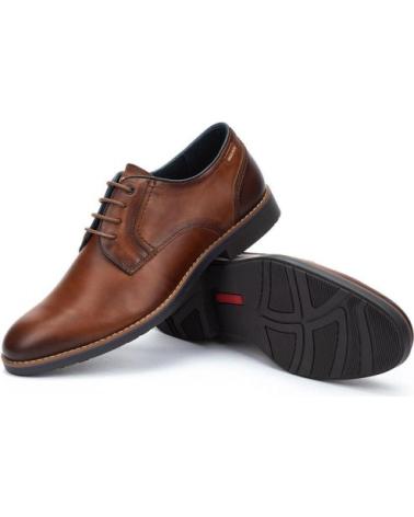 PIKOLINOS LEÓN M4V BROWN LACE-UP SHOES MARRóN PIKOLINOS LEÓN M4V BROWN LACE-UP SHOES MARRóN
