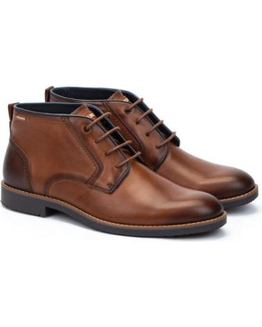 STIVALETTI PIKOLINOS LEÓN M4V IN PELLE MARRONE MARRóN STIVALETTI PIKOLINOS LEÓN M4V IN PELLE MARRONE MARRóN