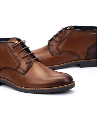 STIVALETTI PIKOLINOS LEÓN M4V IN PELLE MARRONE MARRóN STIVALETTI PIKOLINOS LEÓN M4V IN PELLE MARRONE MARRóN