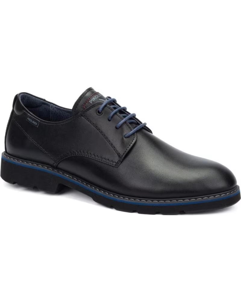 PIKOLINOS SCARPE STRINGATE ALARCÓN M7D-4289 PELLE NERA NEGRO
