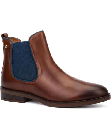 STIVALETTI BASSI PIKOLINOS PUERTOLLANO W3C IN PELLE MARRONE MARRóN