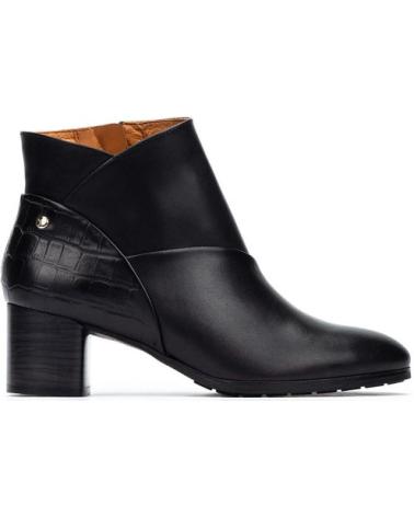 STIVALETTO CON TACCO PIKOLINOS CALAFAT W1Z-8575C1 IN PELLE NERA BLACK