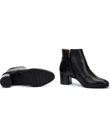 STIVALETTO CON TACCO PIKOLINOS CALAFAT W1Z-8575C1 IN PELLE NERA BLACK