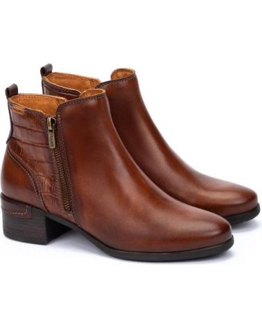 PIKOLINOS MALAGA W6W BOTINES DE PIEL CON TACÓN MARRÓN MARRóN PIKOLINOS MALAGA W6W BOTINES DE PIEL CON TACÓN MARRÓN MARRóN