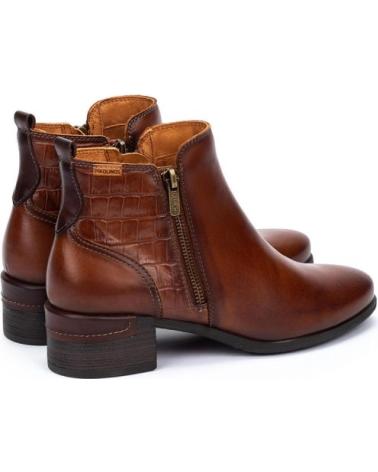 PIKOLINOS MALAGA W6W BOTINES DE PIEL CON TACÓN MARRÓN MARRóN PIKOLINOS MALAGA W6W BOTINES DE PIEL CON TACÓN MARRÓN MARRóN