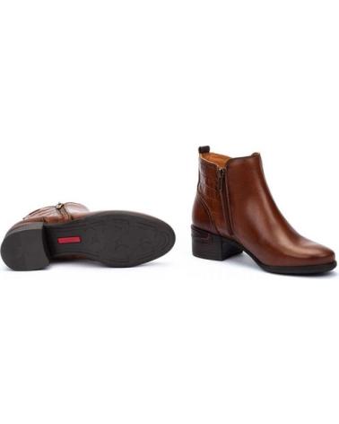 PIKOLINOS MALAGA W6W BOTINES DE PIEL CON TACÓN MARRÓN MARRóN PIKOLINOS MALAGA W6W BOTINES DE PIEL CON TACÓN MARRÓN MARRóN