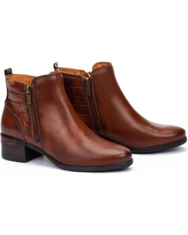PIKOLINOS MALAGA W6W BOTINES DE PIEL CON TACÓN MARRÓN MARRóN PIKOLINOS MALAGA W6W BOTINES DE PIEL CON TACÓN MARRÓN MARRóN