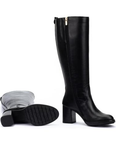 PIKOLINOS PALENCIA W9U BOTAS LARGAS DE PIEL NEGRAS NEGRO PIKOLINOS PALENCIA W9U BOTAS LARGAS DE PIEL NEGRAS NEGRO
