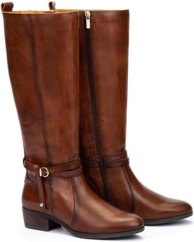 PIKOLINOS DAROCA BOTA ALTA DE MONTAR PIEL CUERO MUJER VARIOS COLORES